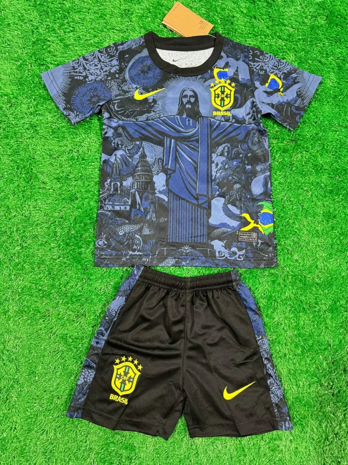 24/25 Ensemble Enfant Brésil Bleu Spécial - MaillotKing