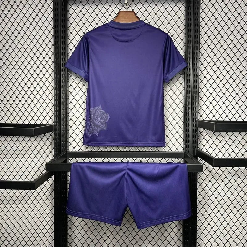 24/25 Ensemble Enfant Real Madrid Violet - MaillotKing