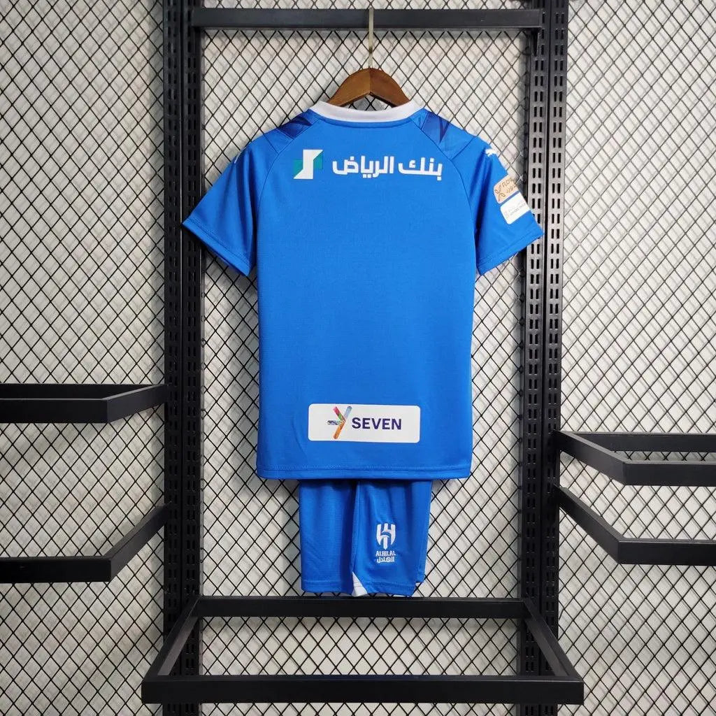 Arabie Saoudite Al-Hilal maillot Domicile ensemble Enfant 2023 2024 L'Univers Du Maillot