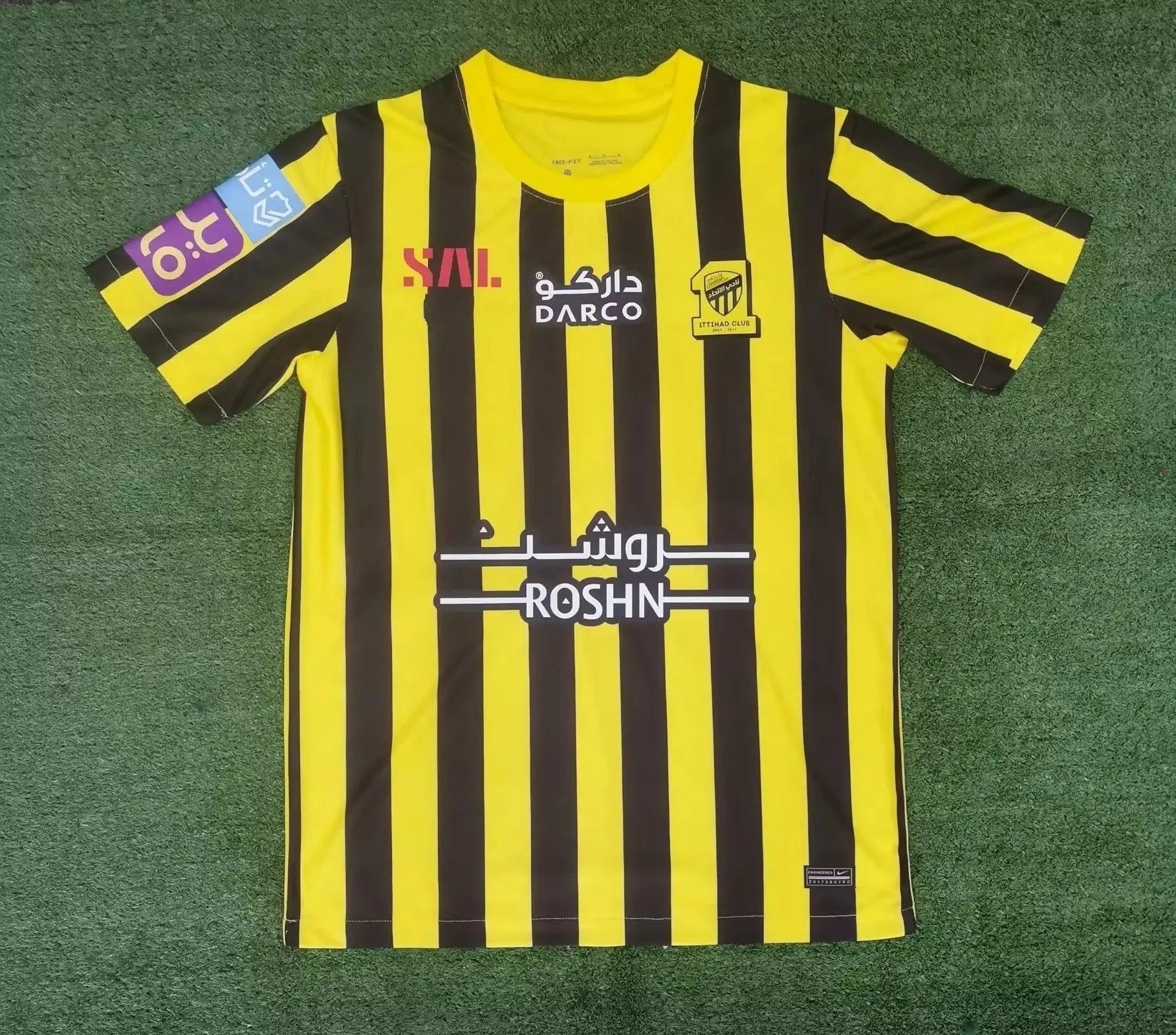 Arabie Saoudite Al-Ittihad maillot Domicile 2023 2024 - MaillotKing