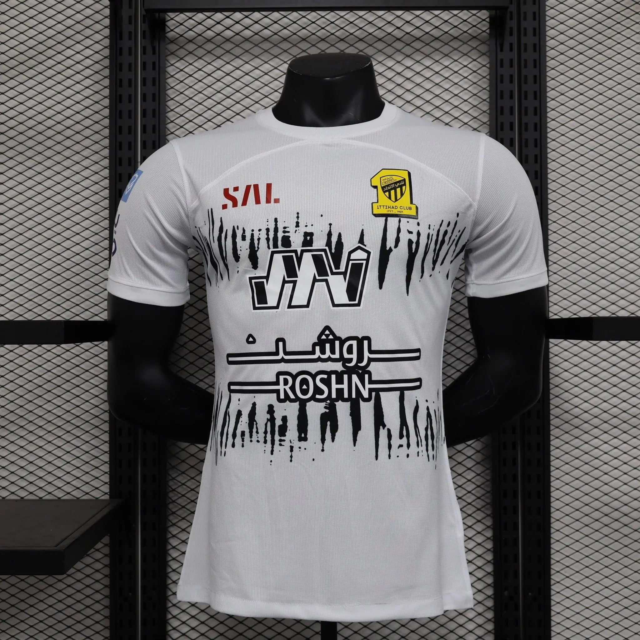 Arabie Saoudite Al-Ittihad maillot Extérieur version Player 2023 2024 - MaillotKing