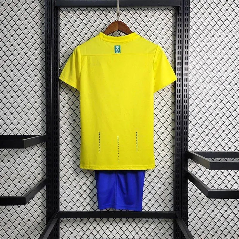 Arabie Saoudite Al-Nassr maillot Domicile ensemble Enfant 2023 2024 L'Univers Du Maillot