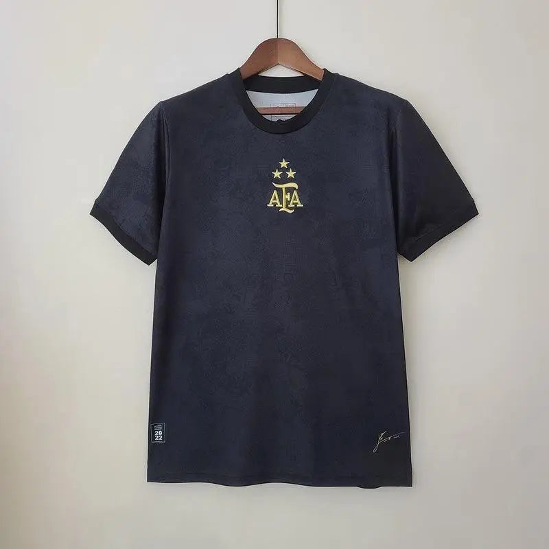 Argentine Édition spéciale Noir 2022 - MaillotKing
