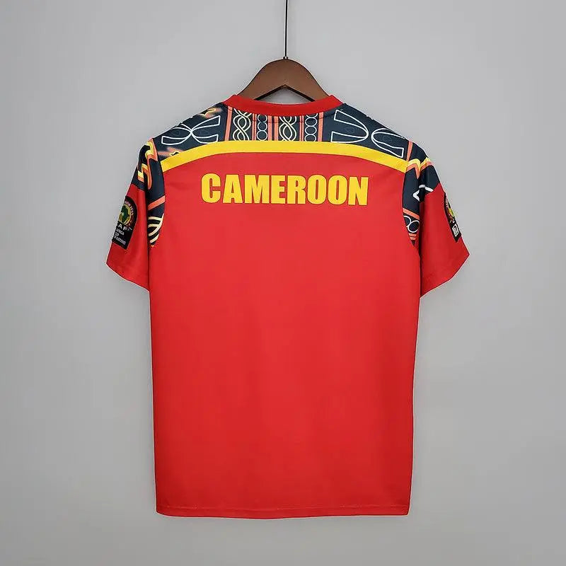 Cameroun maillot Édition spéciale Rouge 2022 - MaillotKing