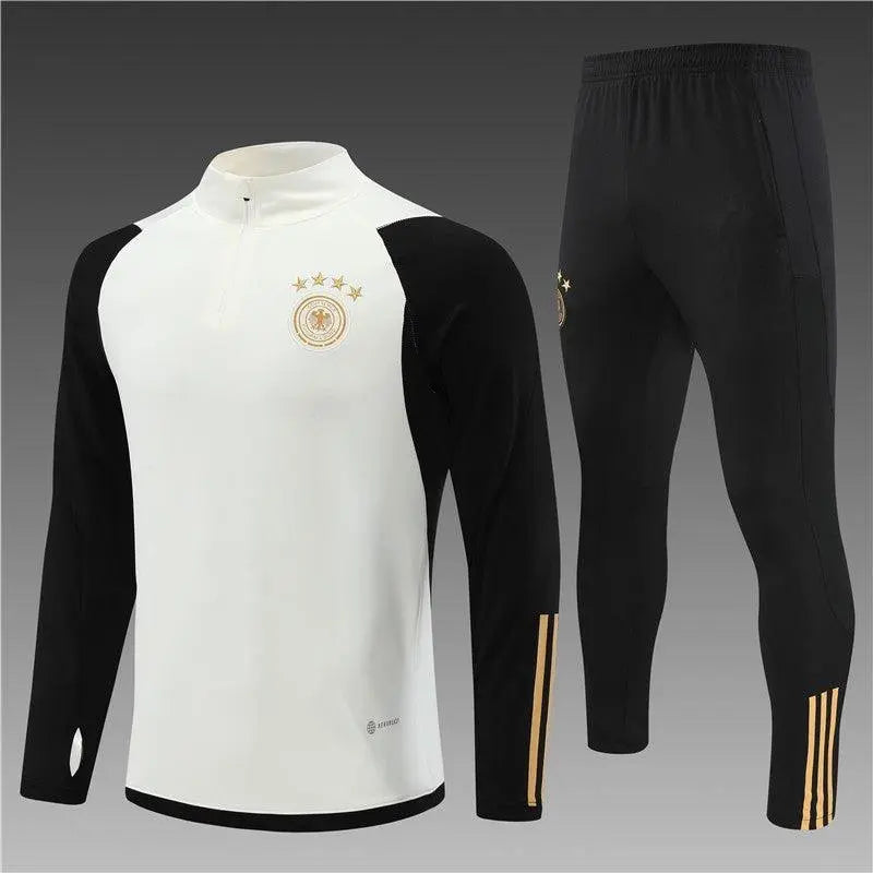 Ensemble Allemagne Beige-Noir 2023 2024 L'Univers Du Maillot