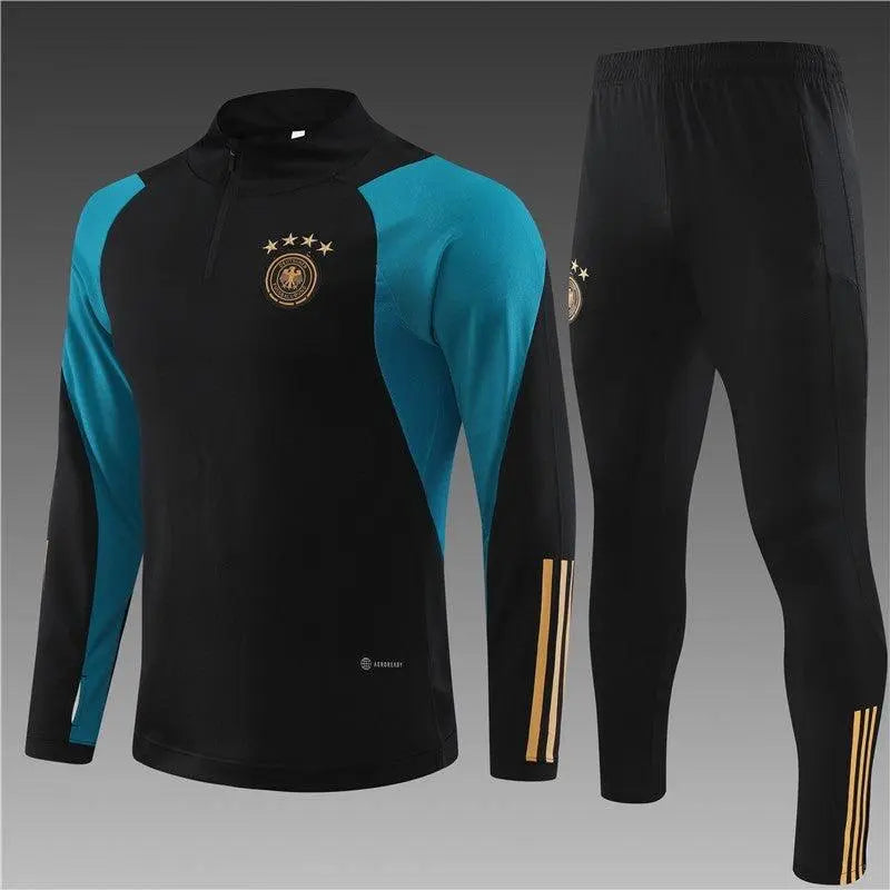 Ensemble Allemagne Noir-Bleu 2023 2024 L'Univers Du Maillot