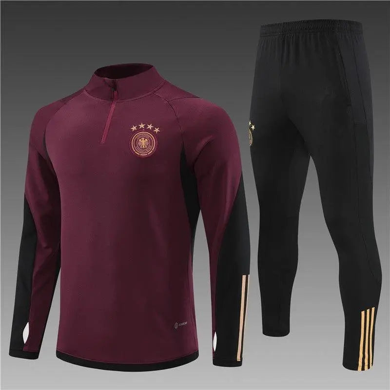 Ensemble Allemagne Rouge 2023 2024 L'Univers Du Maillot