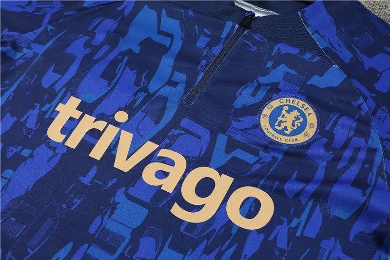 Ensemble Chelsea Bleu Foncé 2023 2024 L'Univers Du Maillot