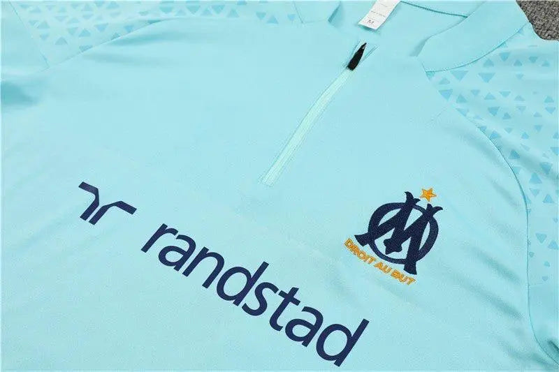 Ensemble Olympique de Marseille Bleu Clair 2023 2024 L'Univers Du Maillot