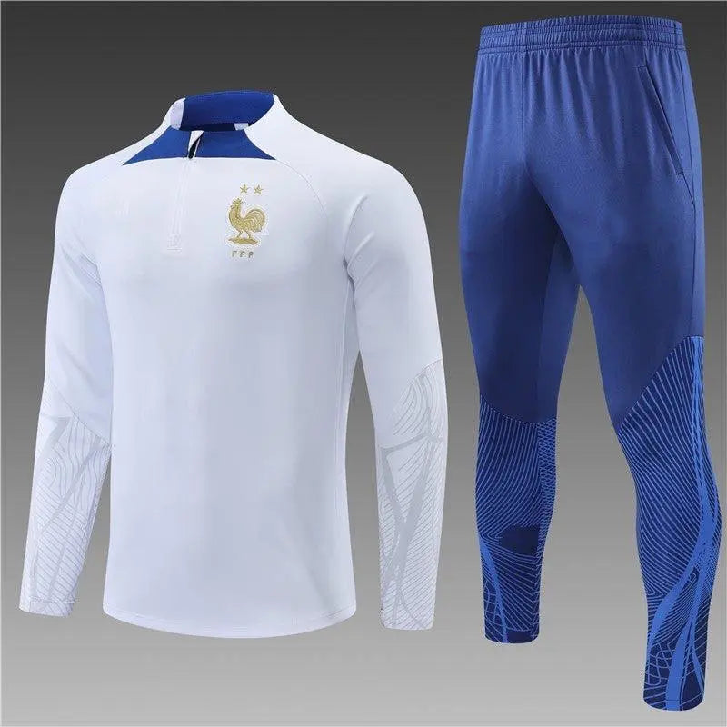Ensemble Équipe de France Blanc-Bleu 2022 2023 L'Univers Du Maillot