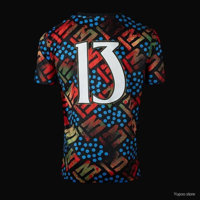 Maillot 24/25 Olympique Marseille Africa Noir - MaillotKing