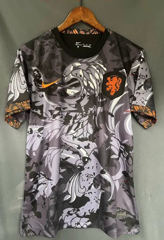 Maillot 24/25 Pays-Bas Noir Spécial - MaillotKing
