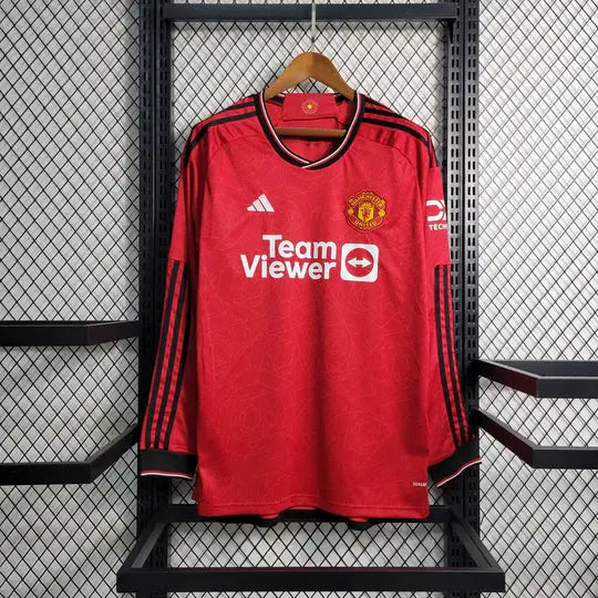 Maillot Manchester United 2023 2024 Manches Longues - MaillotKing