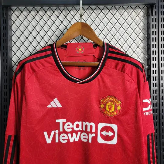 Maillot Manchester United 2023 2024 Manches Longues - MaillotKing