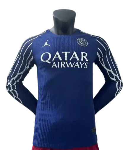 Maillot Player 25/26 PSG Bleu Manches Longues L'Univers Du Maillot