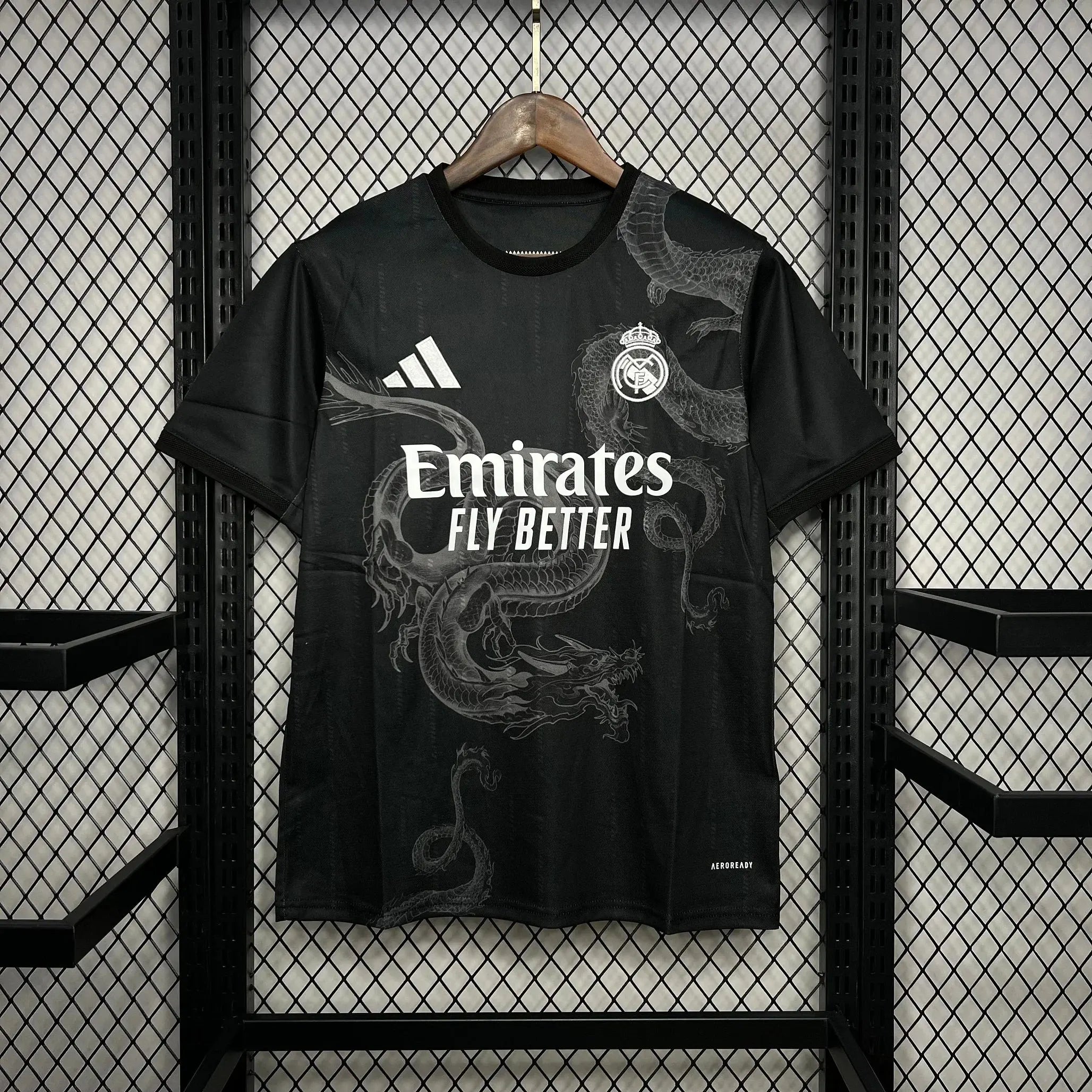 Maillot Real Madrid foot 2024 2025 Noir - MaillotKing