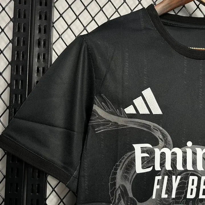 Maillot Real Madrid foot 2024 2025 Noir - MaillotKing