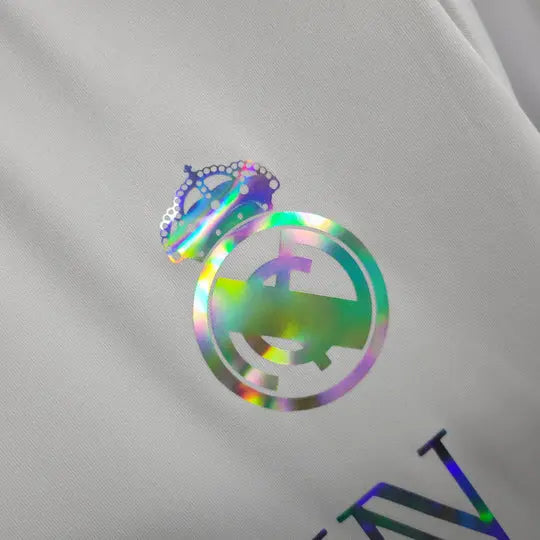 Maillot Real Madrid foot Balmain blanc 2023 2024 - MaillotKing