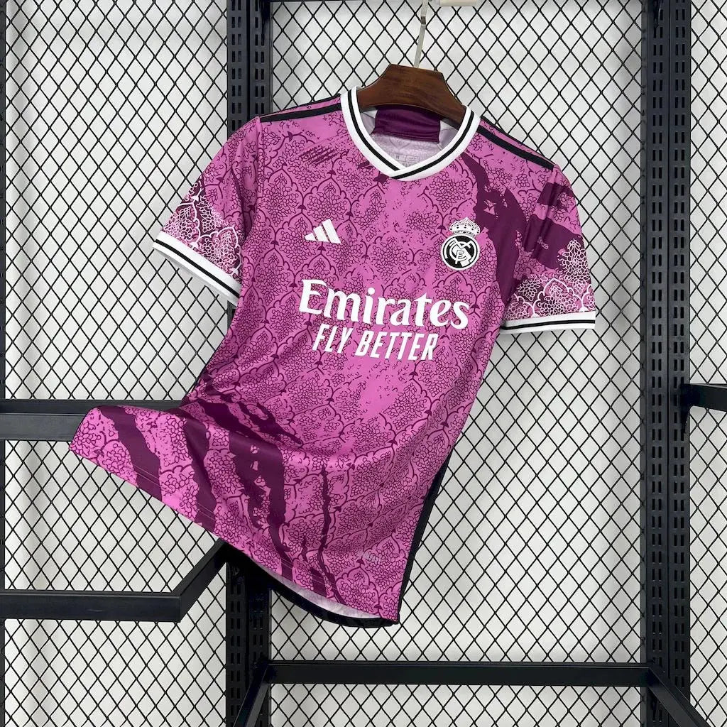 Maillot Real Madrid foot concept rose 2024 2025 - MaillotKing