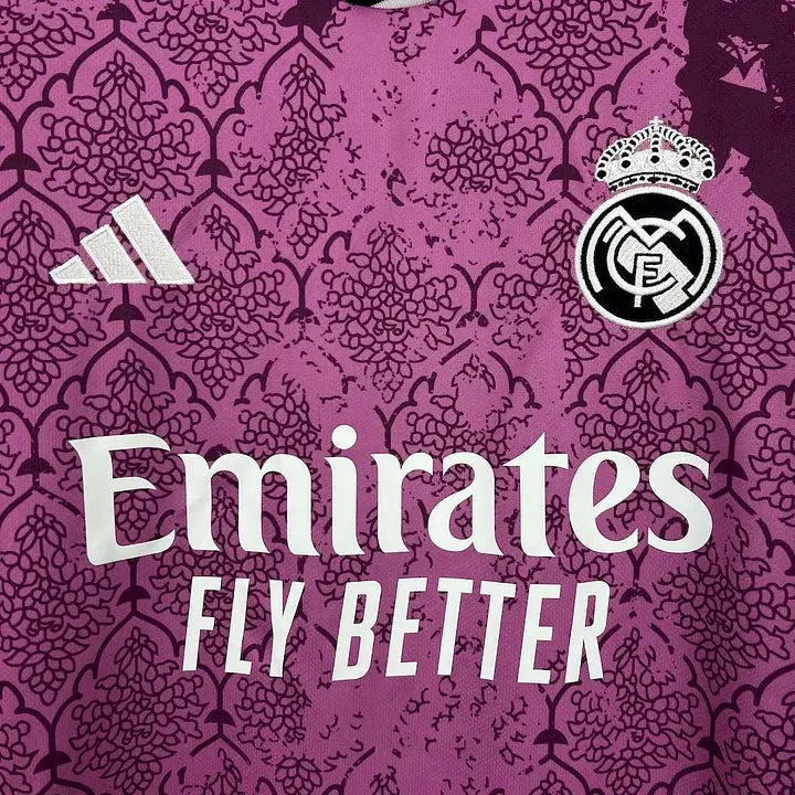 Maillot Real Madrid foot concept rose 2024 2025 - MaillotKing