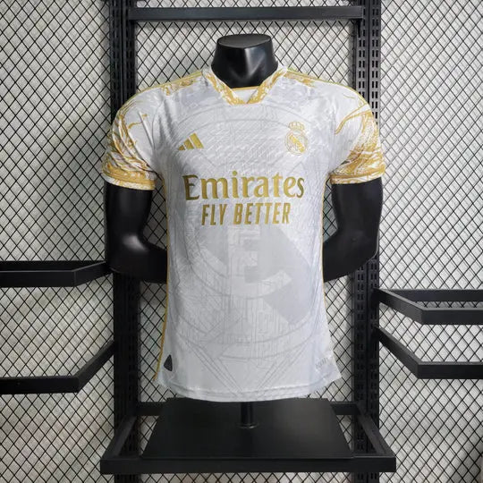Maillot Real Madrid saison 2023-2024 édition limitée doré - MaillotKing