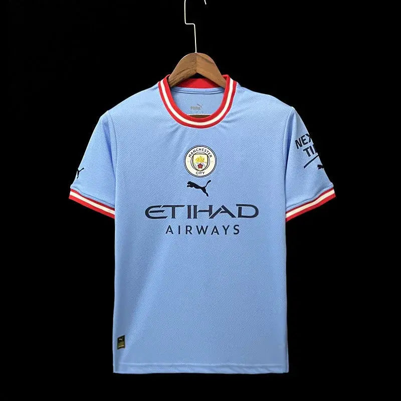 Manchester City maillot Domicile 2022/23 - MaillotKing