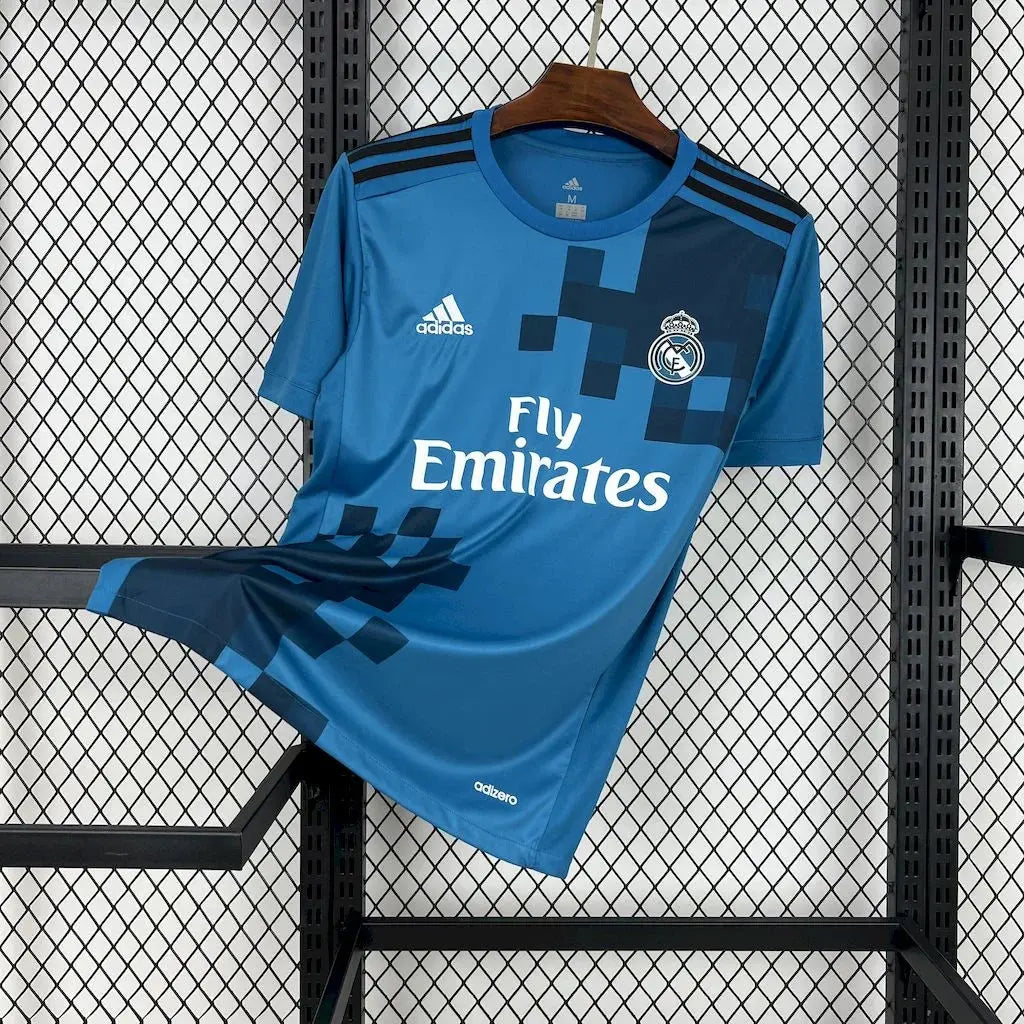 Real Madrid maillot foot 2017 2018 retro - MaillotKing