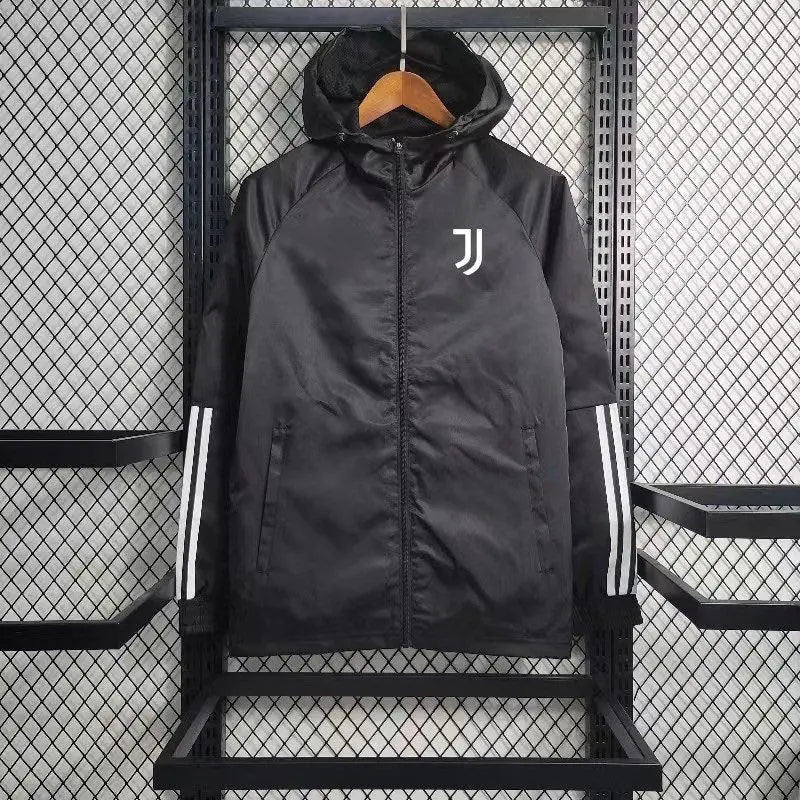 Veste coupe vent Juventus Noir 2023 2024 L'Univers Du Maillot