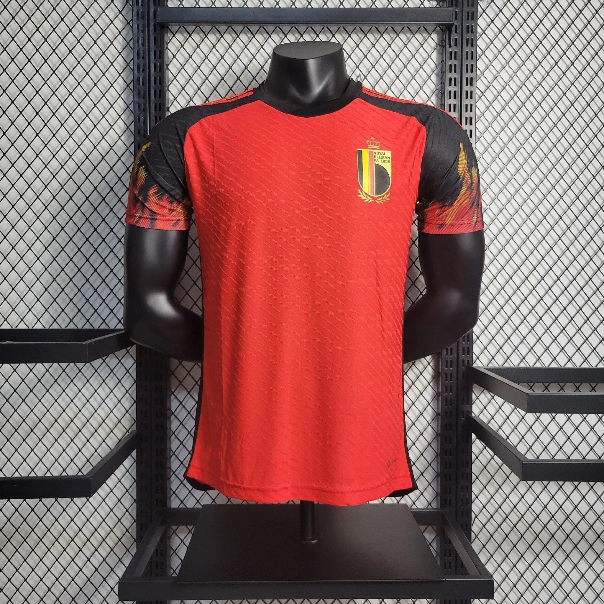 Belgique maillot Coupe du Monde version Player 2022 2023 - MaillotKing