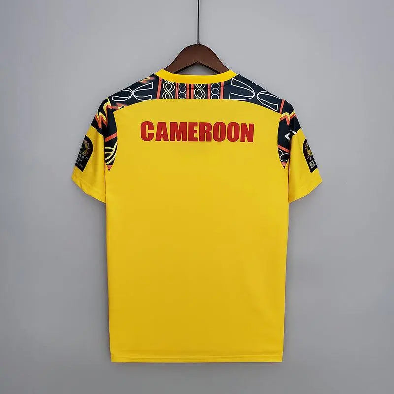 Cameroun maillot Édition spéciale Jaune 2022 - MaillotKing