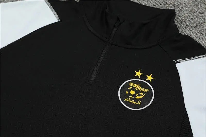 Ensemble Algérie Noir-Blanc 2023 2024 - MaillotKing