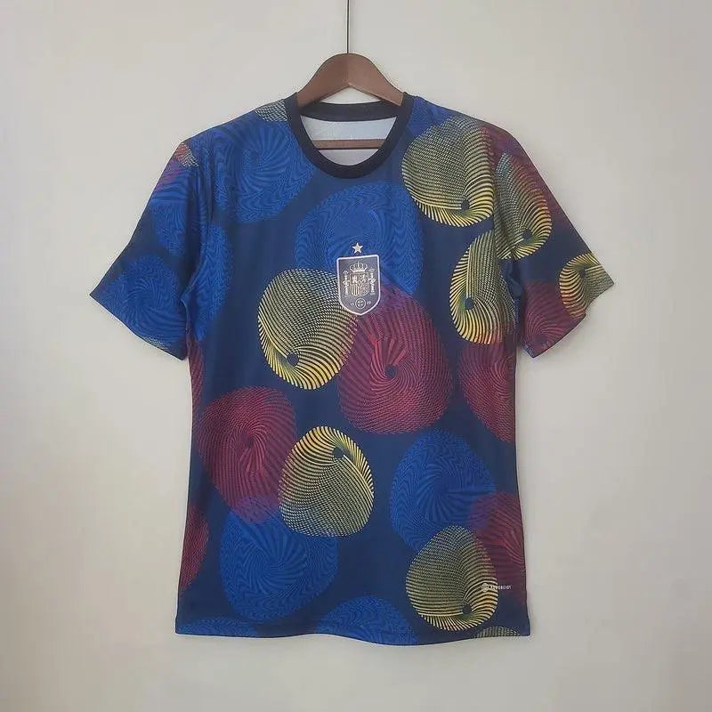 Espagne maillot entrainement 2022 - MaillotKing