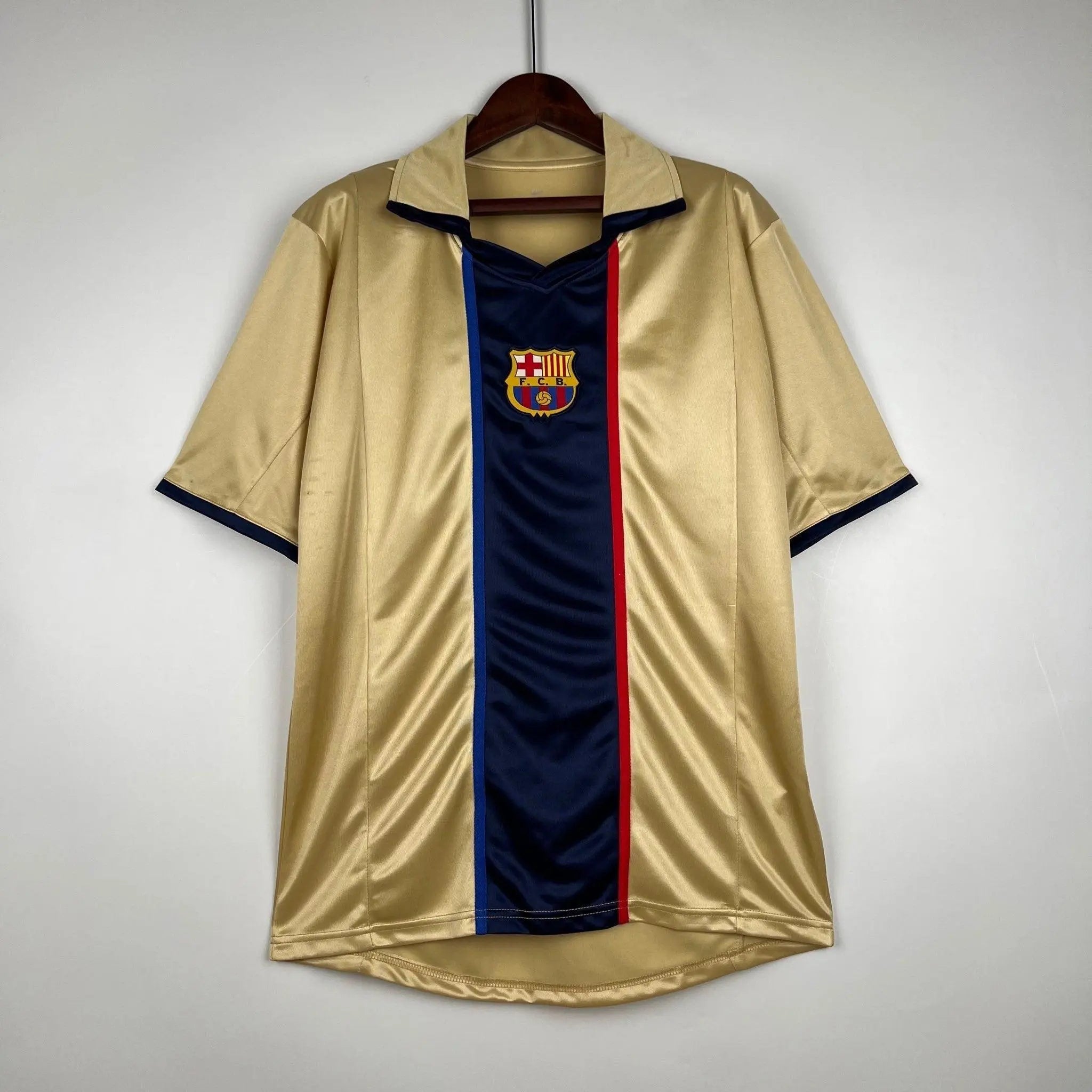 FC Barcelone maillot Rétro 2002 - MaillotKing
