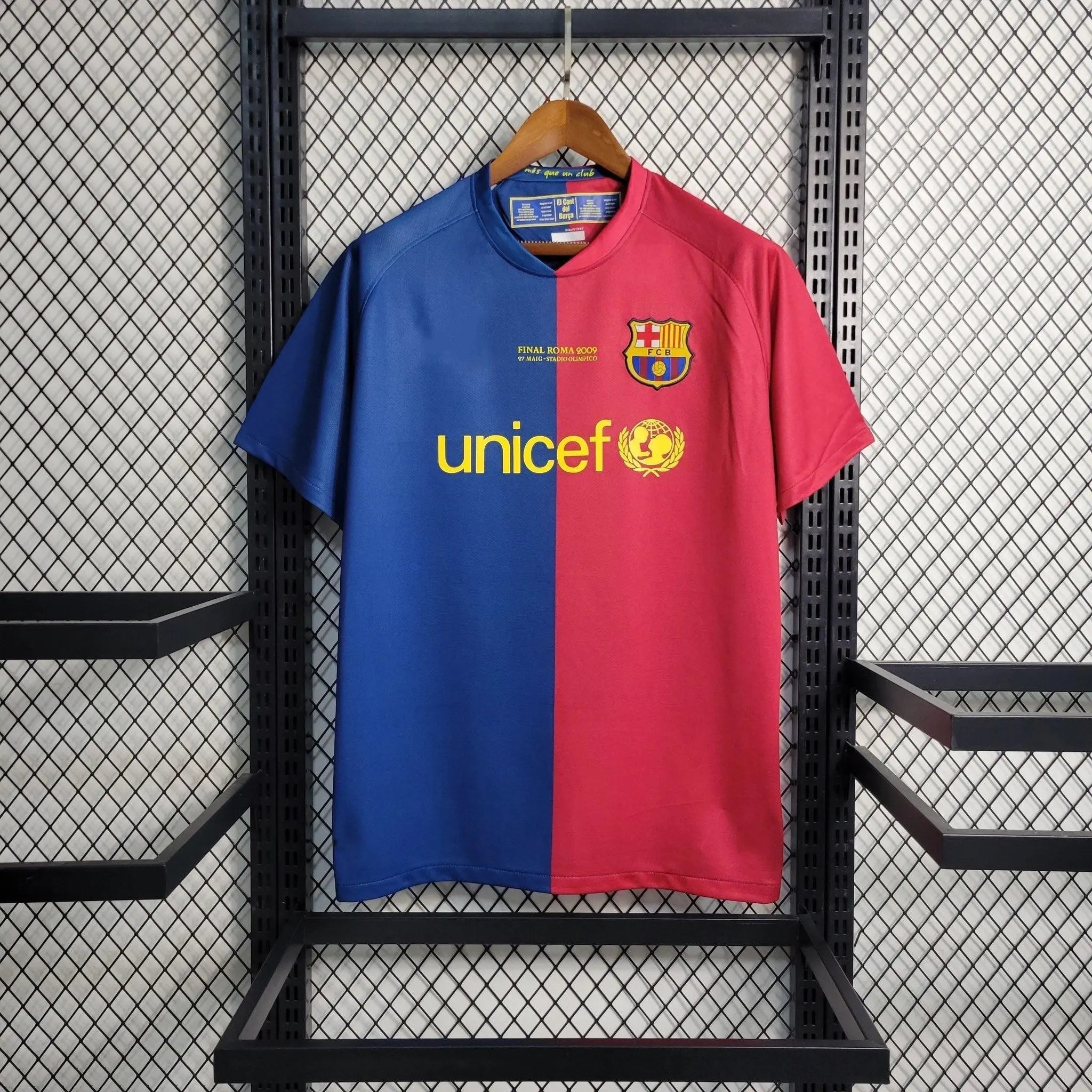 FC Barcelone maillot Rétro 2008 2009 - MaillotKing