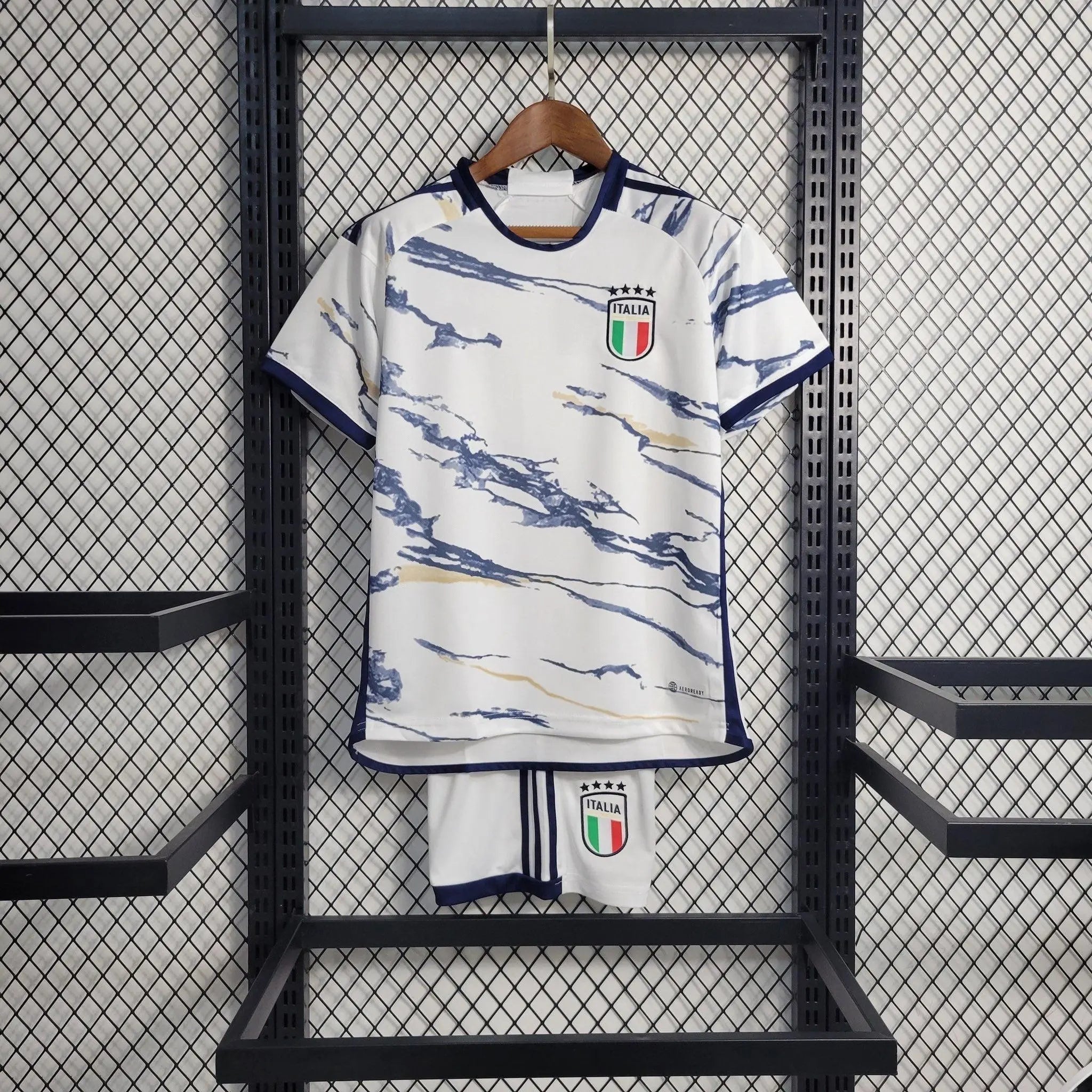 Italie maillot Extérieur ensemble Enfant 2023 2024 - MaillotKing