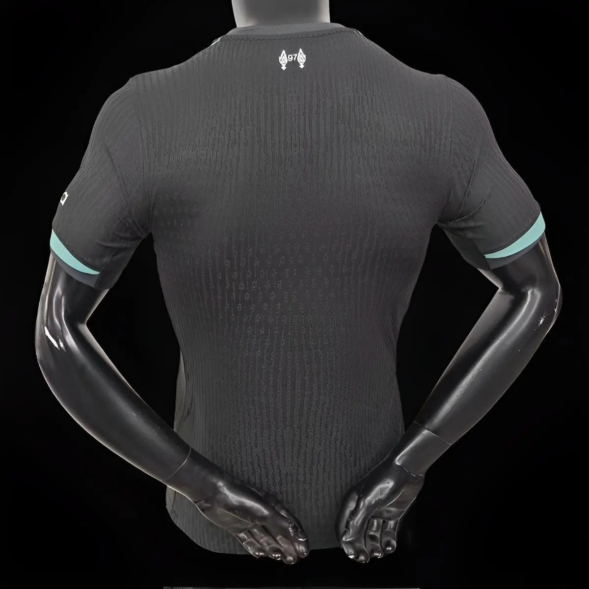Liverpool maillot extérieur version Player Totalement Noir 2023 2024 - MaillotKing