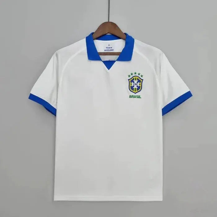 Maillot Brésil saison 2019 extérieur rétro - MaillotKing