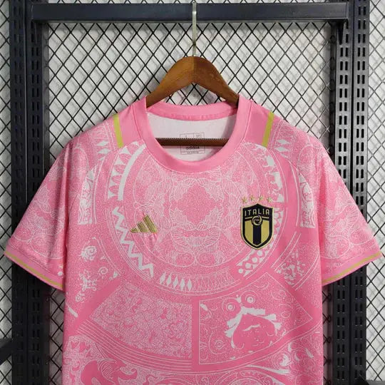 Maillot Italie 2024 Édition Spéciale Rose - MaillotKing