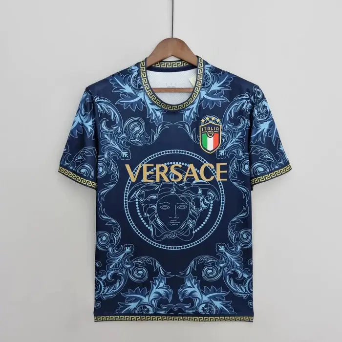 Maillot Italie saison 2023-2024 concept bleu et doré - MaillotKing