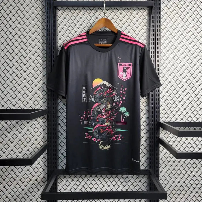 Maillot Japon saison 2023-2024 entrainement noir - MaillotKing