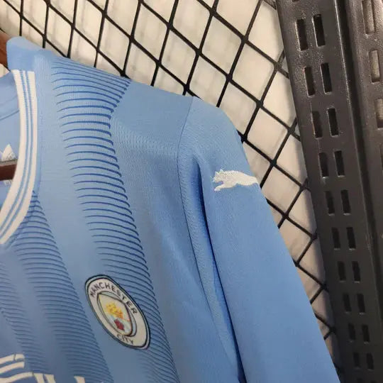 Maillot Manchester City 2023 2024 manches longues - MaillotKing