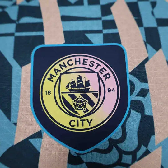 Maillot Manchester City Blue Retro Style Special Edition Shirt 24-25 - MaillotKing