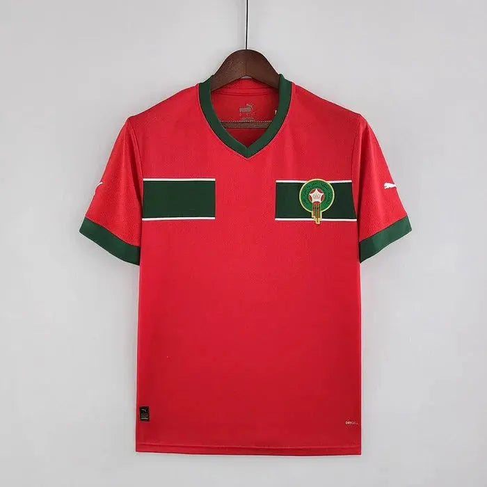 Maillot Maroc saison 2022-2023 domicile - MaillotKing