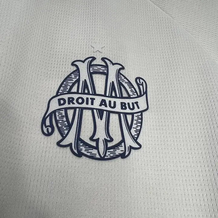Maillot Olympique de Marseille foot 125 ans 2024 2025 OM blanc - MaillotKing