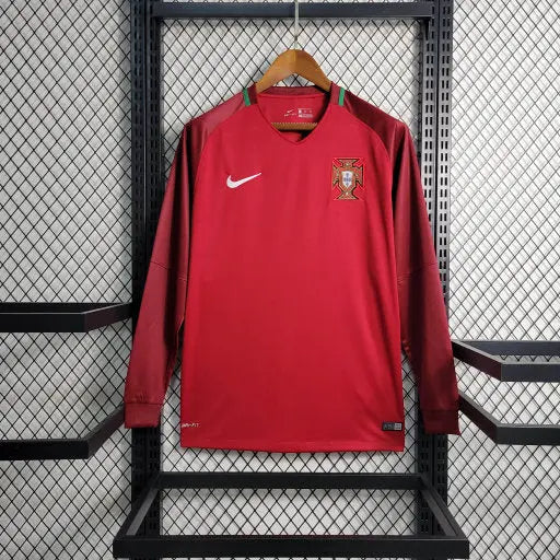 Maillot Portugal 2016 manches longues retro - MaillotKing