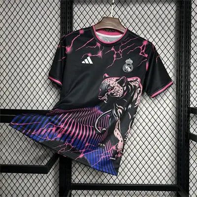 Maillot Real Madrid Noir Rose Panther 2024/25 - MaillotKing