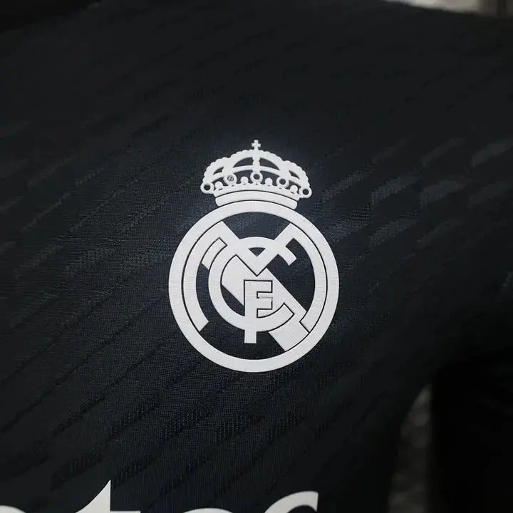 Maillot Real Madrid foot Y3 noir 2024 2025 - MaillotKing