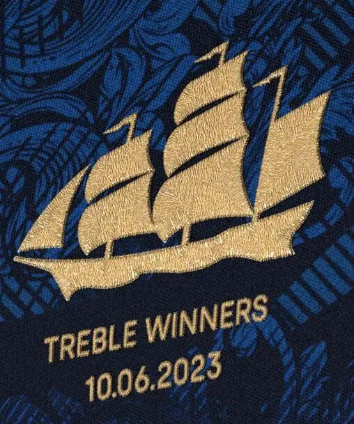 Manchester City « The Treble » Édition limitée version Player 2023 2024 L'Univers Du Maillot
