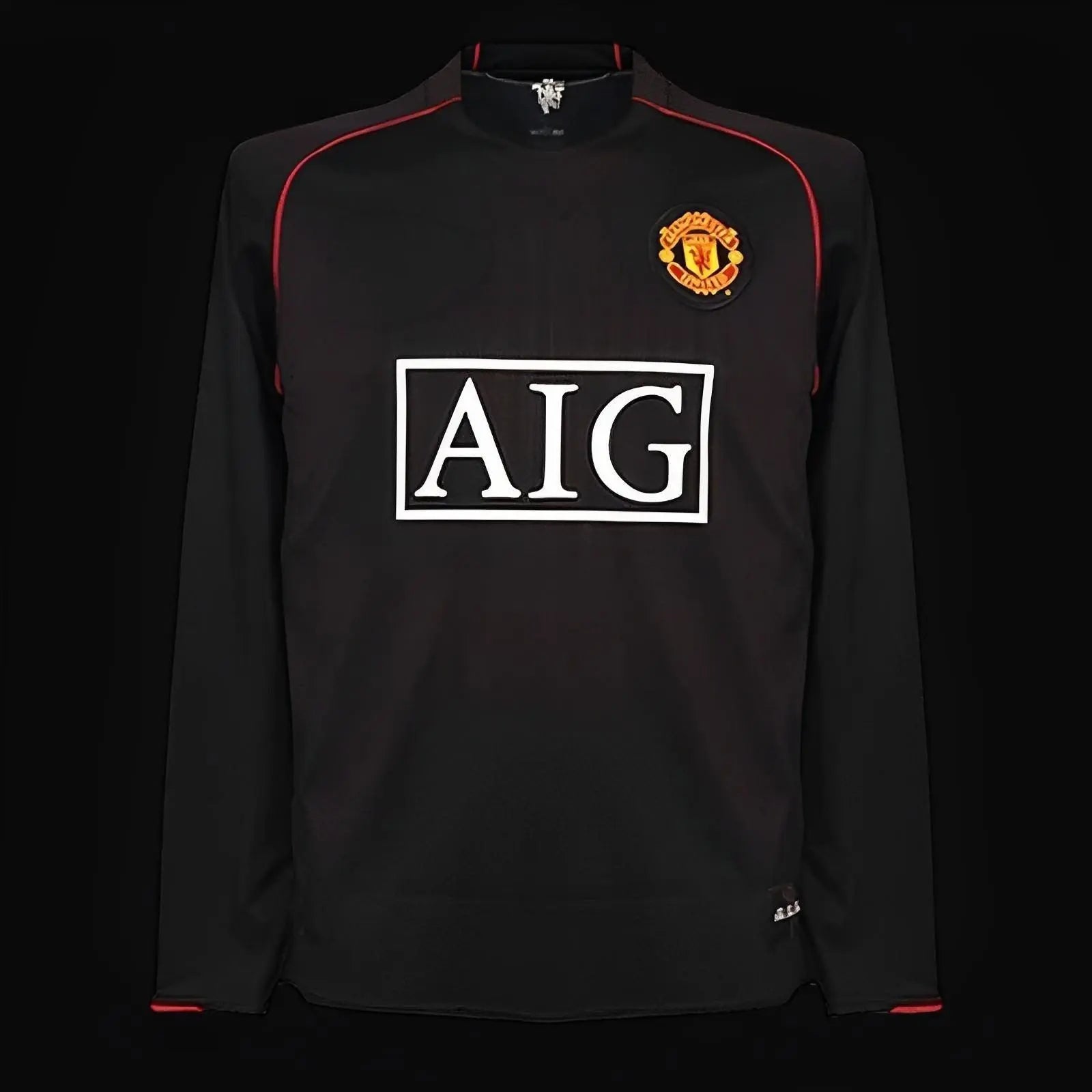 Manchester United maillot extérieur Rétro Manches Longues 2007 2008 L'Univers Du Maillot